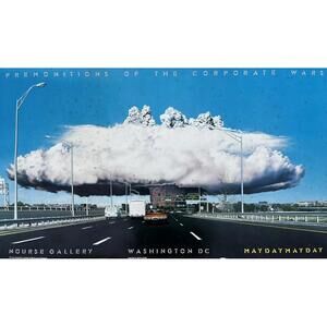 Premonitions of the Corporate Wars Washington DC Alan Sonneman Poster Nourse Gal